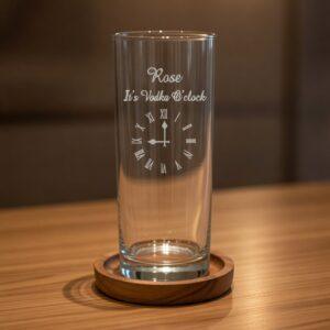 Highball Glass Vodka O'clock