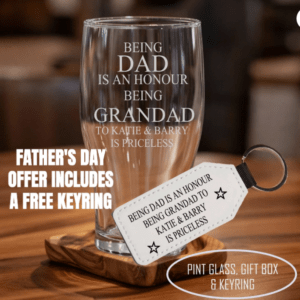 dad grandad priceless pint