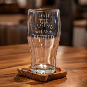 The Legend Retired Pint