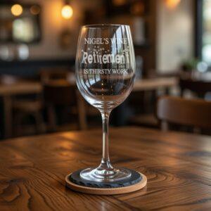 Retirement Thirsty Work Wine