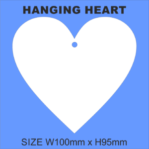 Hanging Heart 10 Pack
