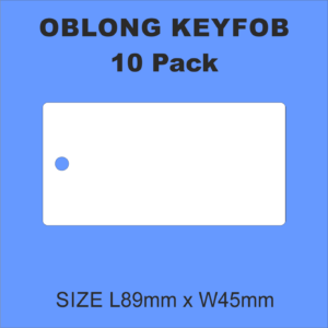 Oblong Key Fob X10