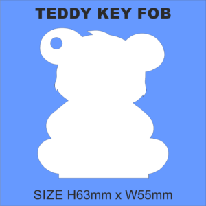Teddy Key Fobs x10