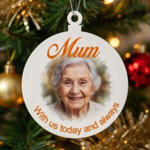 Memorial Christmas Tree Bauble