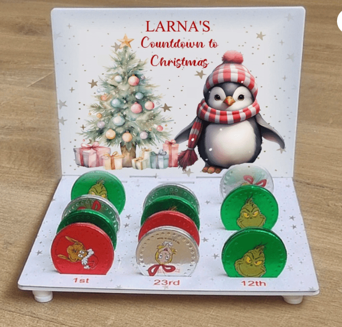 Printed Acrylic Advent Countdown