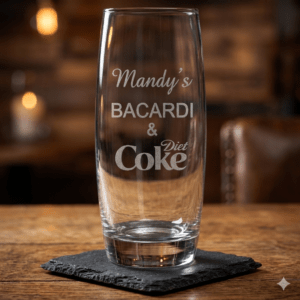 Rum Diet Cola Curved