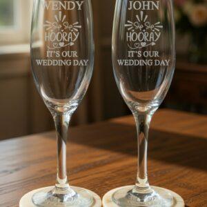 wedding champagne flutes des5