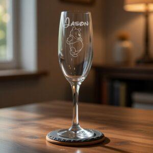 Win P Prosecco Glass